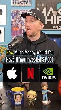 How Much Money You Could’ve Made Of These Stocks! #shorts #apple #nvidia #netflix #stocks