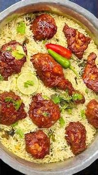 Delicious Fried Chicken Pulao Recipe #chickenpulao #biryani #friedchickenpulao #chickentahari #tahar