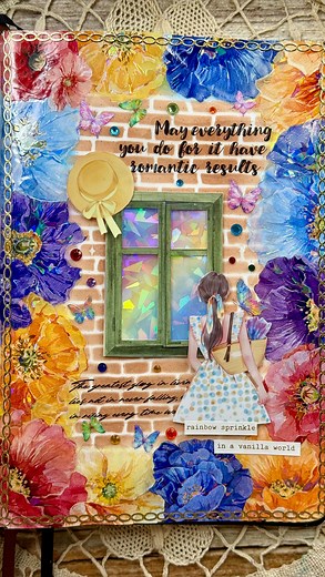 Tori's Journal on Instagram: "ASMR journal Rainbow Window🪟✨🌈☁️💐 Flowers PET tape, Rainbow Sky Stickers and more from @lblyxir🌷💎🎀 Link 🔗 https://lblyxir.com/?ref=wdwriwmp 🔗 Products names and codes: Dawn of spring PET Shell light tape TP515 ; Sky Collector Series sticker ERD46-01 ; Secrets of the windowsill series sticker ST-A85-05 ; Colored dreams series sticker ST-S26-05 ; Medieval Legends series ink pads SP-B04 ; Magic Array cutting pad CP03-02 ; Colored metal tweezers STYLE: PEACOCK T