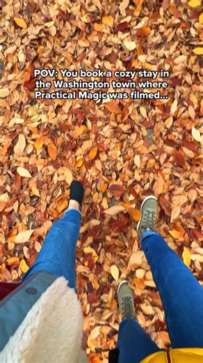 Practical Magic in Coupeville, Washington ✨🕯️ Did you know the beloved movie Practical Magic was filmed in Coupeville on Whidbey Island? This real-life coastal gem is every bit as enchanting as it looked on screen. 🌊 📍Coupeville, Whidbey Island Just a short ferry ride from Seattle, Coupeville is the perfect fall getaway… seaside strolls, cozy cafés, and that small-town magic that inspired the Owens sisters’ world. 🍂 🧡 SEND this to someone you’d love to escape to Coupeville with! DAY 1 ✨ Fer