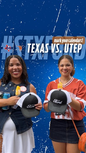 195 reactions |  Game Day Alert, Longhorns! Texas Football is back at DKR this Saturday for the Ford-sponsored matchup vs. UTEP. Here are the details:  Darrell K Royal – Texas Memorial Stadium ️ Saturday, Sept. 14 ⏰ Kickoff: 3:15 PM  Ford Fan Zone: Games & giveaways before kickoff Ford is the Proud Truck Provider for BEVO XV. Hook 'Em! 落 #STXFord #Ford #HookEm #TexasLonghorns #CollegeFootball | Texas Ford Dealers | Facebook