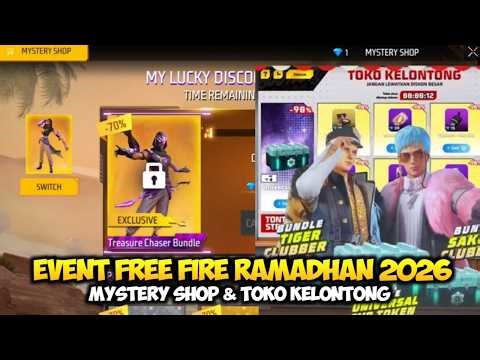 PANEN ITEM OLD! BUNDLE SAKURA CLUBBER DI EVENT TOKO KELONTONG FF RAMADHAN 2026