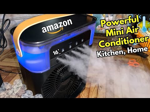 New Portable Humidifier Air Cooler Fan Mini Cooler for Home UNBOXING on Amazon