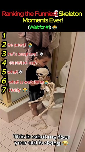Ranking the Funniest Skeleton Moments Ever!💀😂