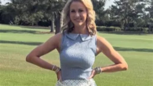 Laura Rutledge looks jaw-dropping in head-turning Masters outfit