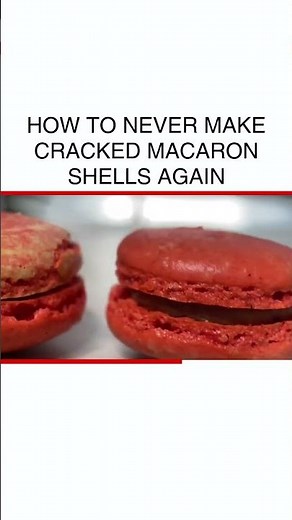 Perfect Macarons: Tips to Avoid Cracked Shells #BakingHacks #Macarons