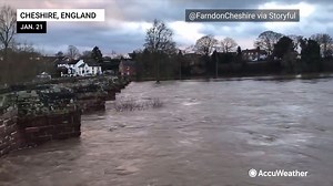 6K views · 79 reactions | As heavy rain brought flooding to many villages across England yesterday, first responders called for people to evacuate care homes, houses and businesses. https://bit.ly/3oa7f7J | AccuWeather | Facebook