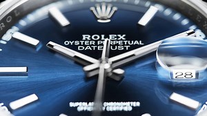 817K views · 10K reactions | #Rolex Datejust 41 in white Rolesor, combining 904L steel and 18ct white gold, sporting the signature fluted bezel, blue dial and Oyster bracelet. This version of the Rolex classic is powered by a new-generation mechanical movement, calibre 3235, offering superlative levels of performance. | ROLEX | Facebook