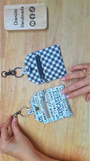 1.2M views · 20K reactions | DIY Mini Bag Keychain | Chanida Handmade | Facebook
