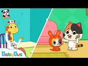 Baby Kitten Loves Jumping on the Bed | Play Safe Song | Kids Songs | Nursery Rhymes | BabyBus
