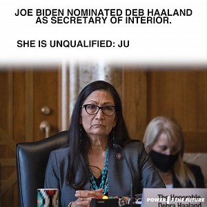 323 reactions · 902 shares | Our energy future is too important to put in the hands of someone like Deb Haaland who just doesn't know. Learn more: https://bit.ly/2ZBWBNf | Power The Future | Facebook