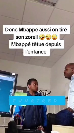Donc #mbappe aussi on tiré son zorei 😂😂😂😂mbappé têtue depuis l'enfance #mbappepsg #mbappefans | DATA Base