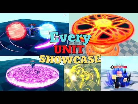 (Anime Dimensions) Showcase All/Every Units/Characters {Full Showcase}