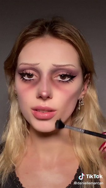 Tim Burton Inspired Halloween Makeup Transformation