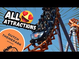 WALIBI HOLLAND: we show you ALL rides and ATTRACTIONS in this THEME PARK