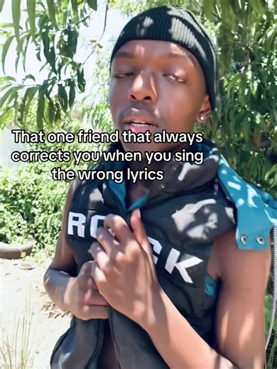 The Friend Who Corrects Your Song Lyrics