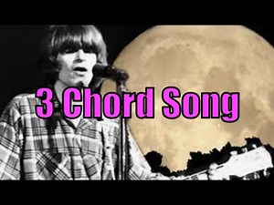 CCR Bad Moon Rising 🎸 Chords Plus Strumming pattern