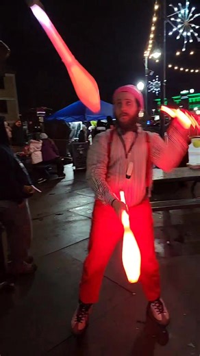 Robert, the LED Performer is throwin' the GLOW!! 🔥 | Big Perm U93