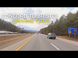 Concord to Bristol New Hampshire | Driving Tour [4K] - Interstate 93