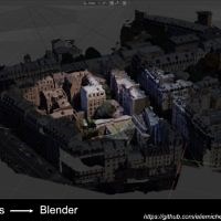 Maps Models Importer v0.1.3 - GoogleMapの3D地図をBlenderに読み込むためのアドオン！Windows＆RenderDoc＆Chrome使用必須