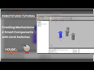 ABB RobotStudio Tutorial - Creating Mechanisms and Smart Components with Limit Switches