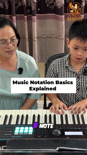 8th note: stem flag. Quarter note: yep! Learn music basics. Link to socials: https://ffm.bio/braeside #MusicEd #MusicTheory #LearnMusic #braesidedove