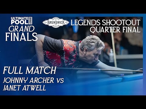 Johnny Archer vs Janet Atwell | Quarter Final | Brunswick Legends Shootout