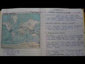 CBSE Notes Class 9 Geography Chapter 2 - Physical Features of India(Notes in Discription).
