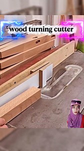 Wood turning cutter ✅ Good design ideas woodworking project 👍 #Wood #cutting #turning #cutter #Tipsandtricks #woodworking #fyp | Nur RohmaUlidiah