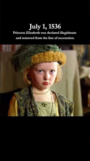 Both Mary and Elizabeth were restored to the line of succession #royal #viral #shorts #history
