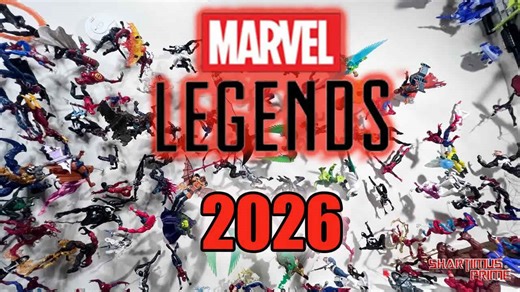 Marvel Legends 2026 Spider-Man action figure collection