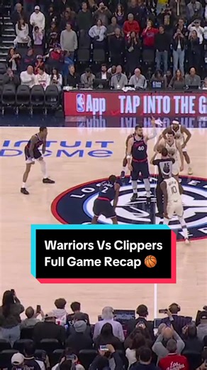 Warriors vs Clippers Full Game Recap Highlights