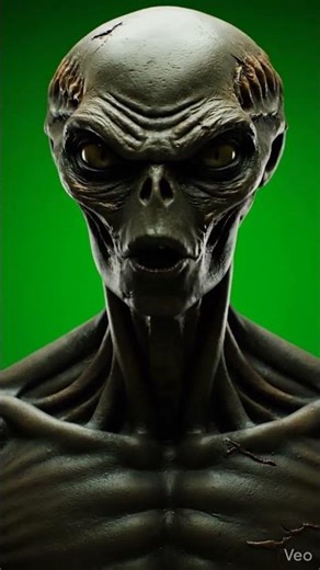 VEO 3.1 (2026) Greenscreen Creature Host — 6:19 Cinematic 8s Intro Prompt #veo3 #alien