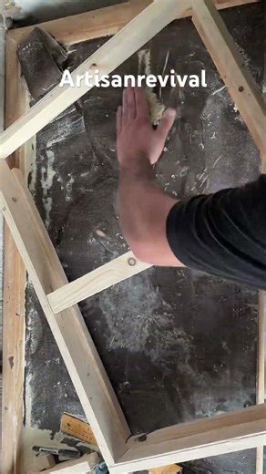 How to Make a Wooden Frame | DIY Woodworking | Simple Tools | Craft Skills #shorts #reels #art #diy