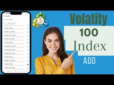 How To Add Volatility 100 Index On MT5 | Add Volatility Index On MT5