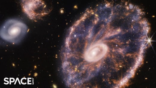 Hubble Space Telescope captures stunning 4K images of Cartwheel Galaxy