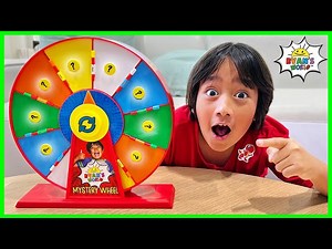 Spin the Mystery Wheel Challenge and Doing Whatever it Lands on with Ryan! - Videos For Kids