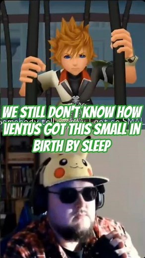 We still don't know how Ventus got this small in Birth by Sleep