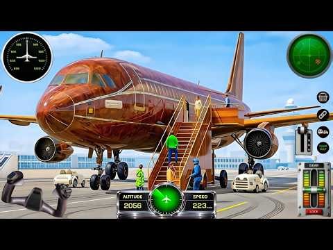 Flight Airplane City Pilot Simulator - Boeing Emergency Landing Goes Wrong 🚨✈️ (Android Gameplay)