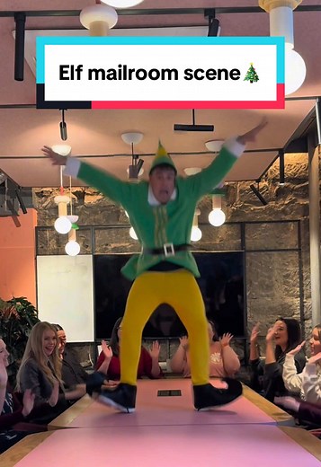 Office Chaos Inspired by Elf Movie Mailroom Scene