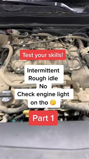intermittent rough idle, no engine light on #customerstates #roughidle #nocheckenginelight #chevyimpala #chevyimpalass #mechanicoftiktok #lasvegasmechanic #engineidlinghigh #massairflowsensor #enginemounts #foryoupage | Chevrolet Utility Engine Mounting Replacement