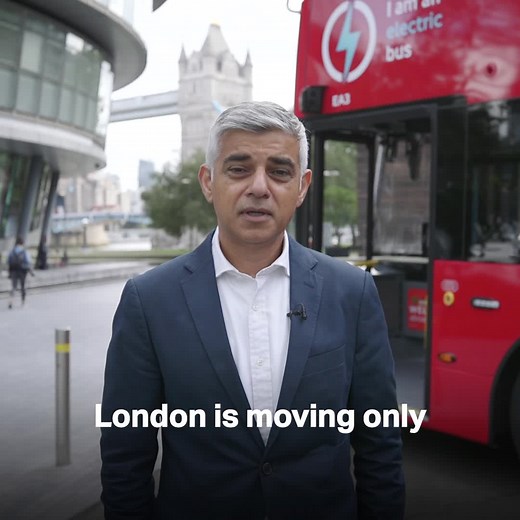 26K views · 1.3K reactions | From now on, all new London buses will be zero emission  ​​♻️ This is yet another bold step we’re taking to reduce carbon emissions and clean up London’s air. And by ordering more of these buses, we'll boost the country’s green economy and help to support more jobs, too. | Mayor of London | Facebook