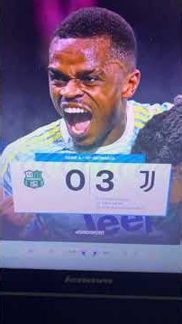 19a giornata Sassuolo Juventus 0 3, Importante Vittoria e grande prestazione