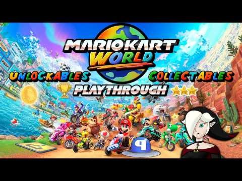 Mario Kart World: (Singleplayer) Part 13 Triple Star Cups - Knocking out the Mirror Tours! [LIVE]