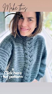 18 reactions · 4 comments |  have you started one yet? https://www.ravelry.com/patterns/library/cropped-cable-sweater-5 coupon: get3off | Salena Baca Crochet | Facebook