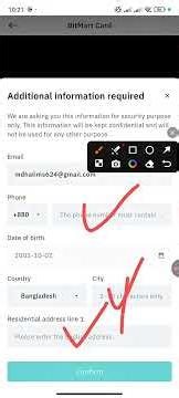 Bitmart account Virtual Card Activate