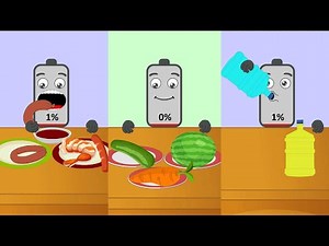 ⚡🔋 Battery Charging Mukbang | ASMR Satisfying Power Boost | NCR Animation