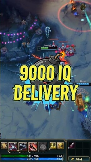 9000 IQ Samira "Delivery Service" 💣 #Shorts