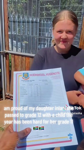 Daughter-in-law Graduates Grade 12 Against All Odds