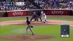 Cubs win! Javy Báez homered among three hits and Kyle Hendricks struck out 10 to win the series opener against the Rockies! #EverybodyIn | Chicago Cubs